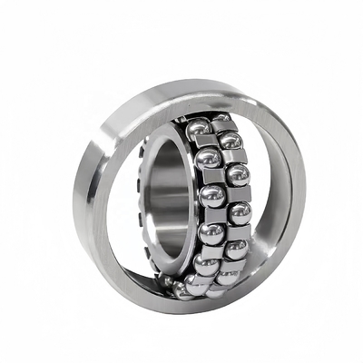 Acero cromado GCr15 rodamiento de bolas autoaliniable 11204 20*47*14 mm con estructura esférica