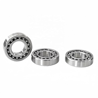 Acero cromado GCr15 rodamiento de bolas autoaliniable 11204 20*47*14 mm con estructura esférica
