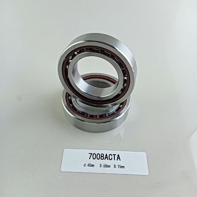 7009AC Rodamiento de bolas de contacto angular de 45*75*16 mm de fila única para máquinas industriales