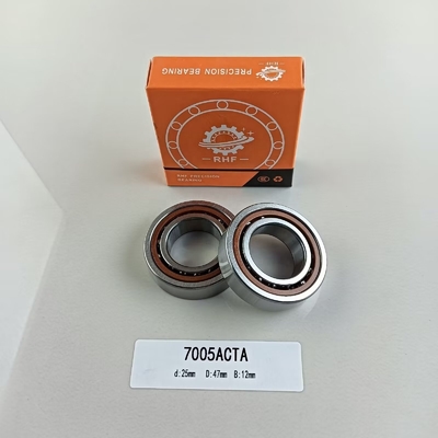 46105 Rodamientos de bolas de contacto angulares de fila única de 25*47*12 mm para maquinaria de construcción