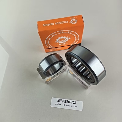 Acero cromado Gcr15 NU/NJ/NF2208ECP rodamiento cilíndrico de rodillos 40*80*23 mm para uso industrial