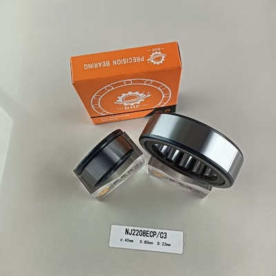 Acero cromado Gcr15 NU/NJ/NF2208ECP rodamiento cilíndrico de rodillos 40*80*23 mm para uso industrial