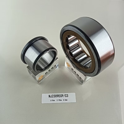 NU/NJ/NF2309ECP Rodamiento de rodillos de 45*100*36 mm con jaula de acero/bronce/nilón de larga duración