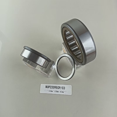 NUPF2209ECP Rodamiento de rodillos cilíndricos de 45*85*23 mm para grasa lubricante o aceite lubricado