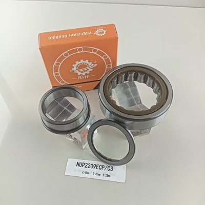 NUPF2209ECP Rodamiento de rodillos cilíndricos de 45*85*23 mm para grasa lubricante o aceite lubricado